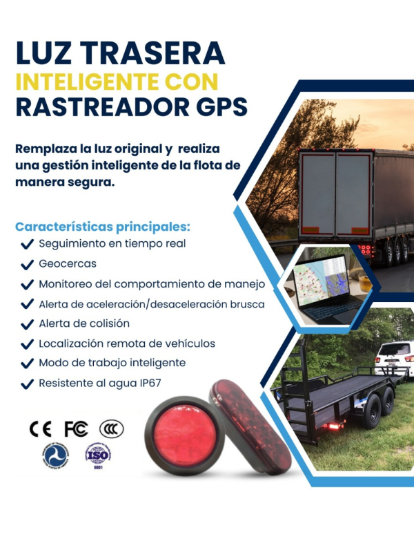 Luz trasera con gps - Image 2